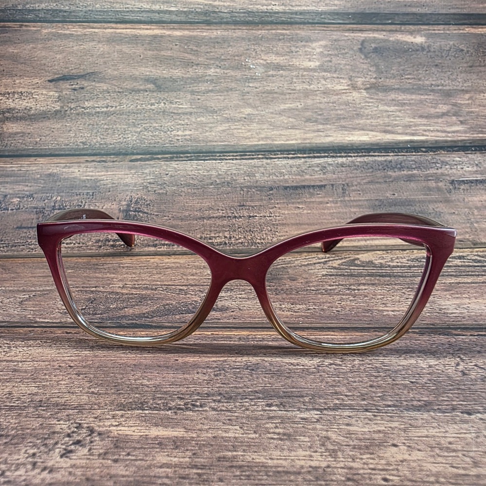 Ralph by Ralph Lauren RA7088 1677 Burgundy Gradient Cat Eye Eyeglass 53-16-140